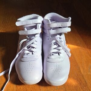 Reebok Women's Lavender High-Top Sneakers
